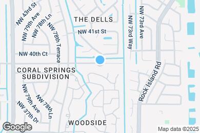 Map image of the property - 7602 NW 40th St