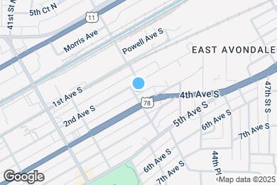 Map image of the property - 209 43rd St S