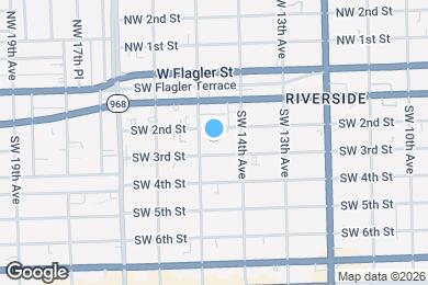 Map image of the property - 1453 SW 3rd St