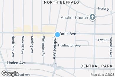 Map image of the property - 629 Parkside Ave