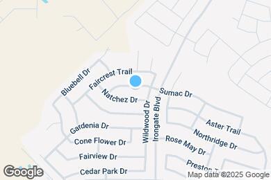 Map image of the property - 2208 Sumac Dr