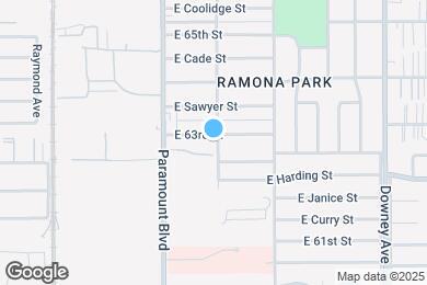 Map image of the property - 6297 Orizaba Ave