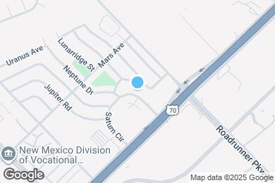 Map image of the property - 2353 Saturn Circle