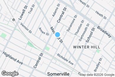 Map image of the property - 420 Medford St