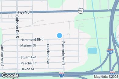 Map image of the property - 7816 Hammond Blvd