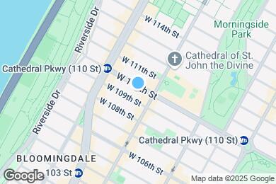 Map image of the property - 510 W 110th St