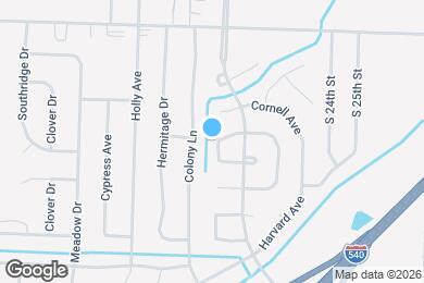 Map image of the property - 8218 Melody Ln