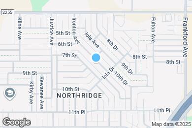 Map image of the property - 6111 10th Dr