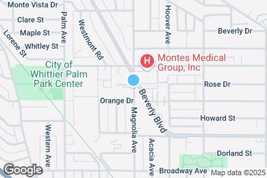 Map image of the property - 5737 Magnolia Ave