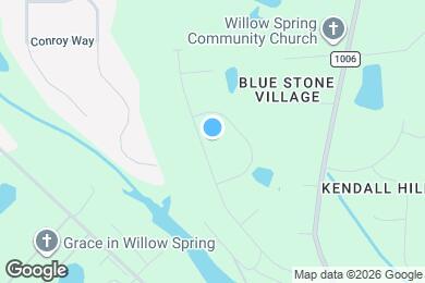 Map image of the property - 1612 Willow Lndg Wy