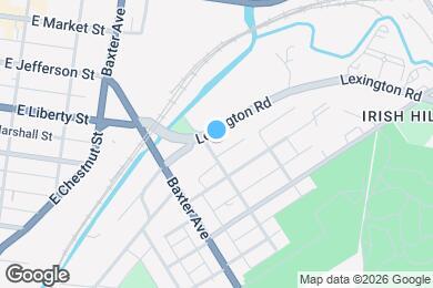 Map image of the property - 1204 Lexington Rd