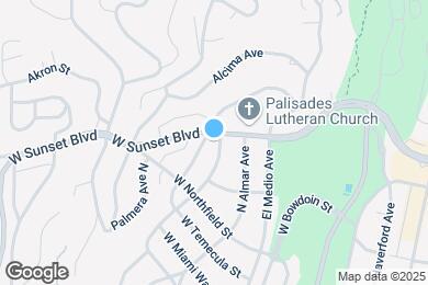 Map image of the property - 16070 Sunset Blvd