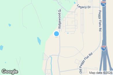 Map image of the property - 842 Ridgewood Dr