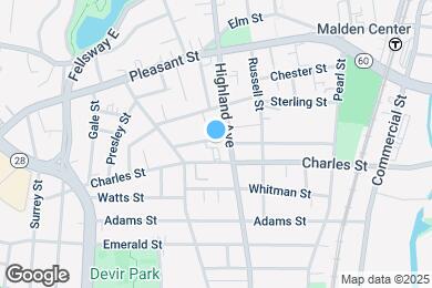 Map image of the property - 365 Charles St