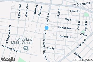 Map image of the property - 301 S West End Ave