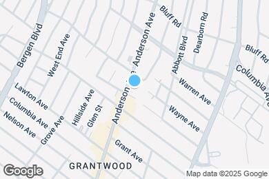 Map image of the property - 770 Anderson Ave