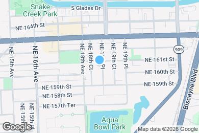 Map image of the property - 16040 NE 18th Pl