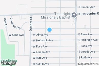 Map image of the property - 514 W Alma Ave