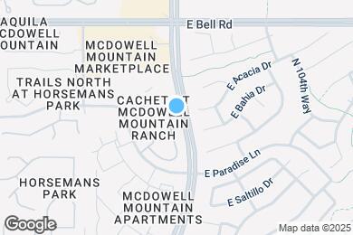 Map image of the property - 16420 N Thompson Peak Pky