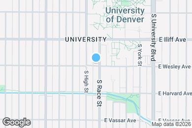 Map image of the property - 1925 E Wesley Ave