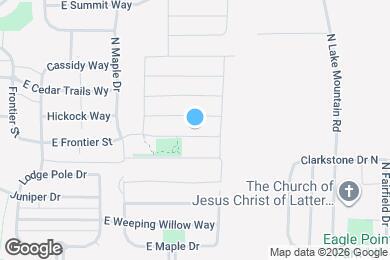 Map image of the property - 2381 E Frontier St