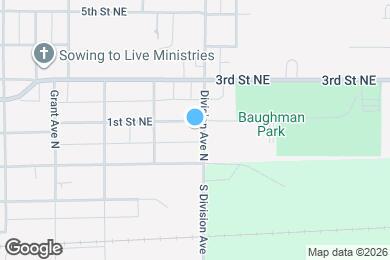 Map image of the property - 837 NE 1st St