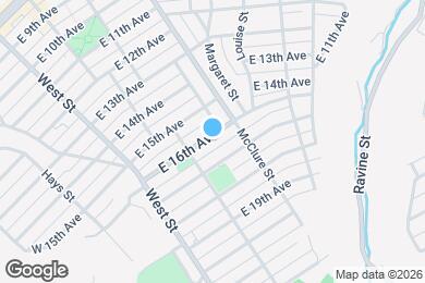 Map image of the property - 226 E 16th Ave
