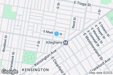 Map image of the property - 816 E Hilton St