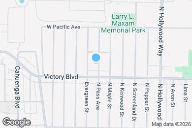 Map image of the property - 2025 N Pass Ave