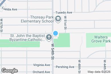 Map image of the property - 5449 West 54th Street
