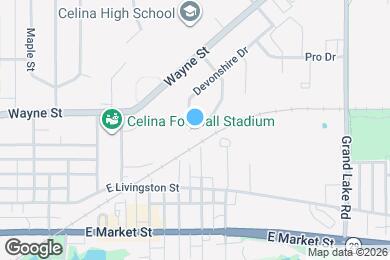 Map image of the property - 606 Cumberland Dr