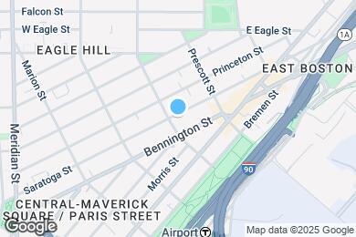 Map image of the property - 309 Saratoga St