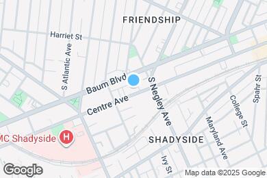 Map image of the property - 5535 Centre Ave