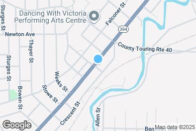 Map image of the property - 912 E 2nd St