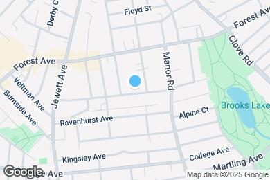 Map image of the property - 121 Egbert Ave