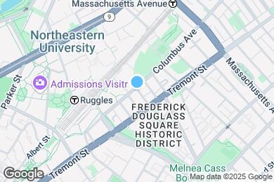 Map image of the property - 740 Columbus Ave