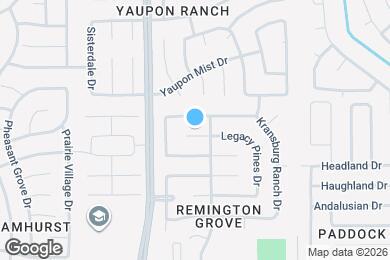 Map image of the property - 7618 Legacy Pines Dr