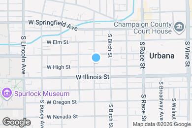 Map image of the property - 412 W High St