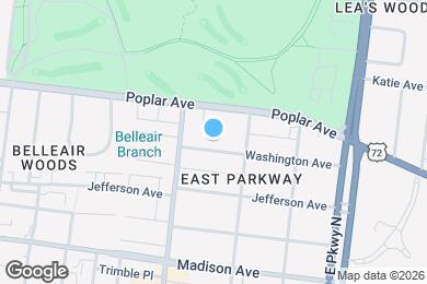 Map image of the property - 2178 Washington Ave