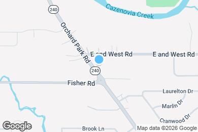 Map image of the property - 1100 Orchard Park Rd