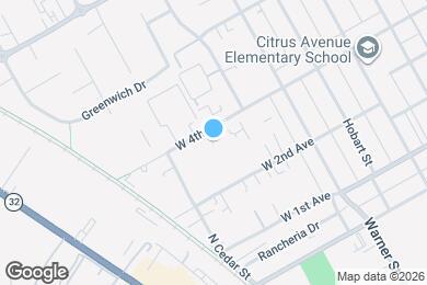 Map image of the property - 747 W 4th Ave