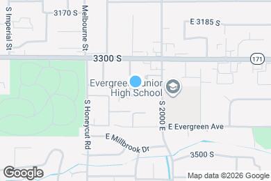 Map image of the property - 1965 E 3375 S St