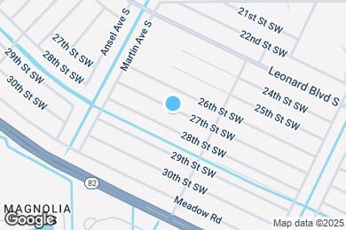 Map image of the property - 4725 27th St SW