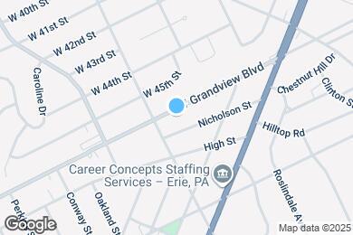 Map image of the property - 1443 W Grandview Blvd