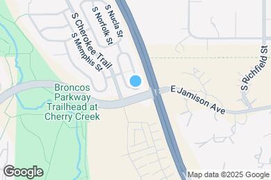 Map image of the property - 7498 S Norfolk Way