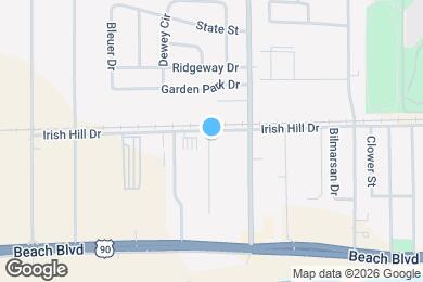 Map image of the property - Gulf View Apartments