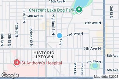 Map image of the property - 1022 8th St N