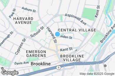 Map image of the property - 35A Harvard St