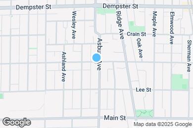 Map image of the property - 1044 Asbury Ave
