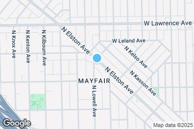 Map image of the property - 4650 N Elston Ave